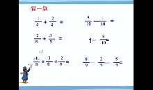 八 期末复习_4.分数的初步认识，千克和克复习_张老师_第一课时