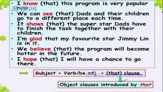 Unit 2 Colours_Grammar: Object clauses introduced by that & Object clauses introduced by if or whether_王老师_第一课时_二等奖