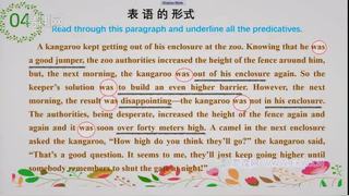 CONTENTS_Unit 3 Australia_Learning about Language_廖老师_第一课时_一等奖