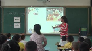 Unit1 I’m Hungry_Class 1 Textbook p.4_陈老师_第一课时_一等奖