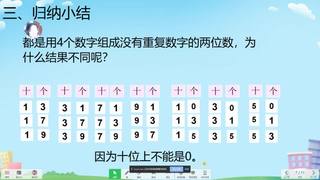 8  数学广角——搭配（二）_第一课时